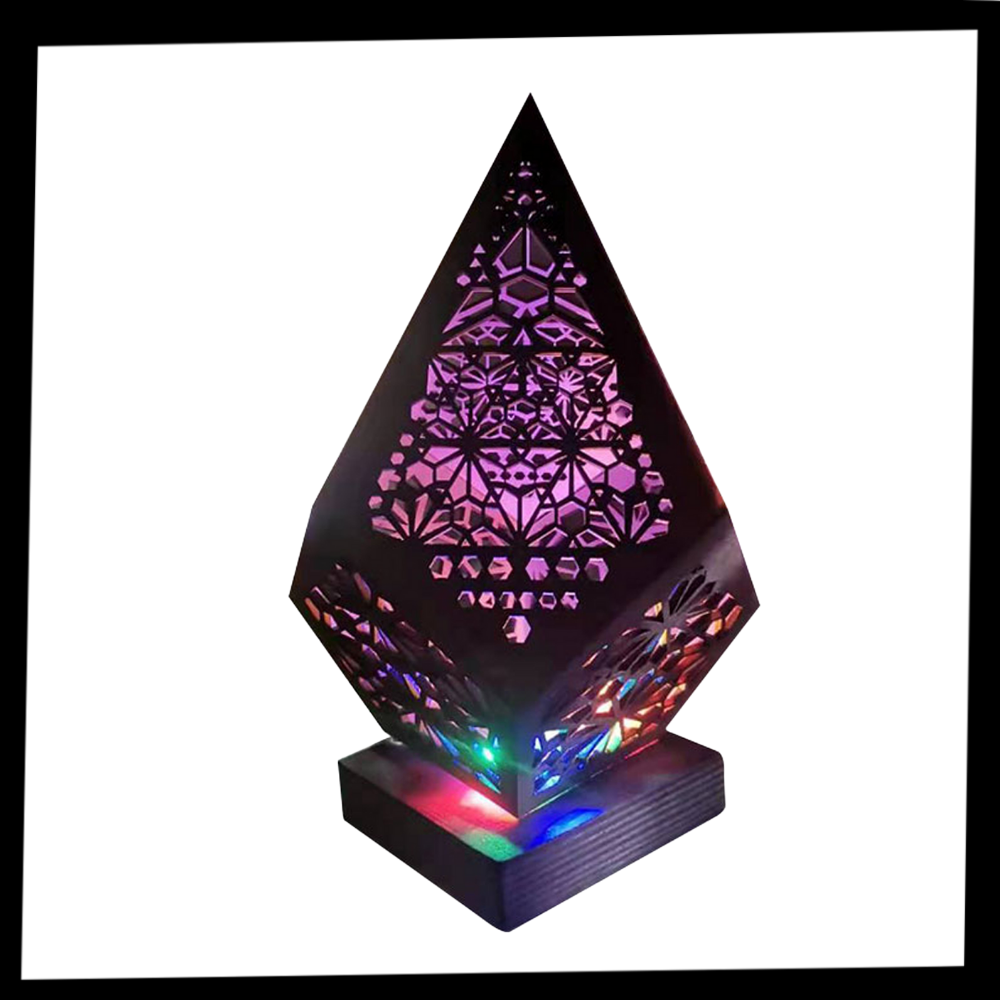 Lámpara de pie led de estilo bohemio - Ozerty