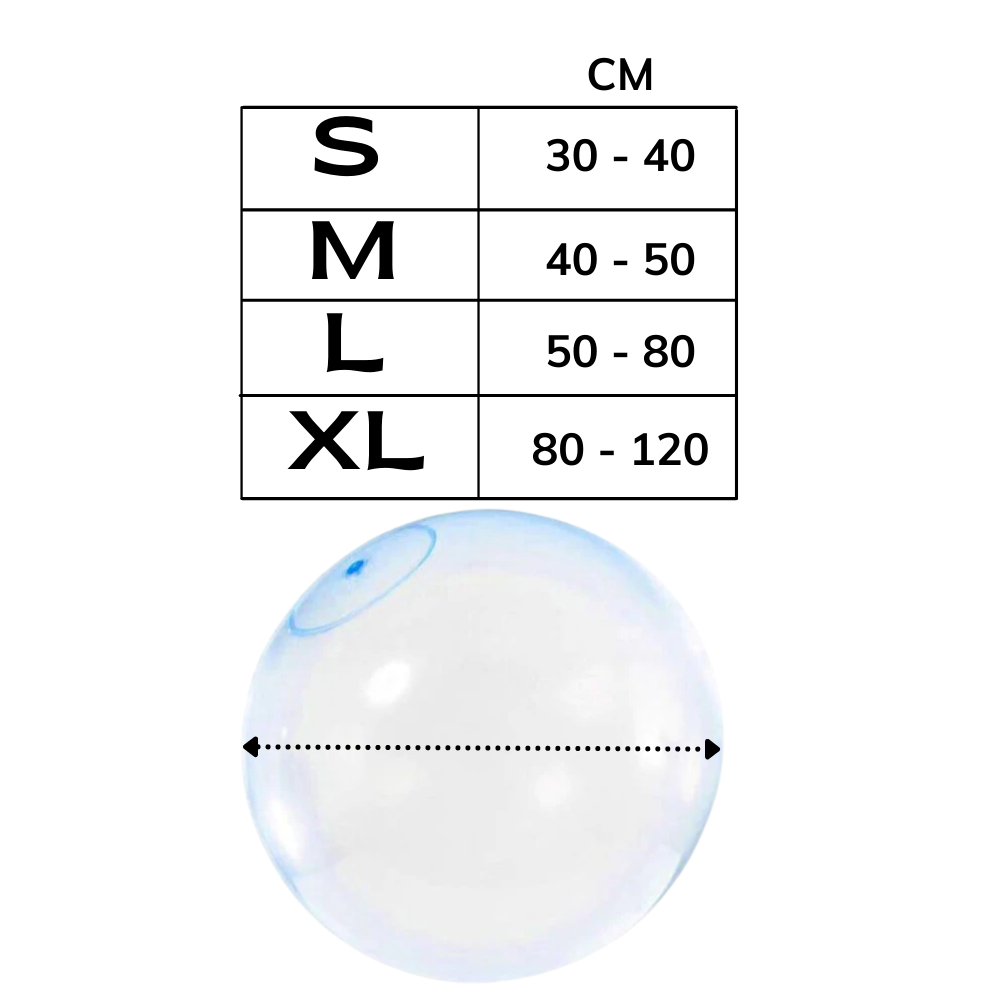 Pelota de burbujas mágica - Ozerty