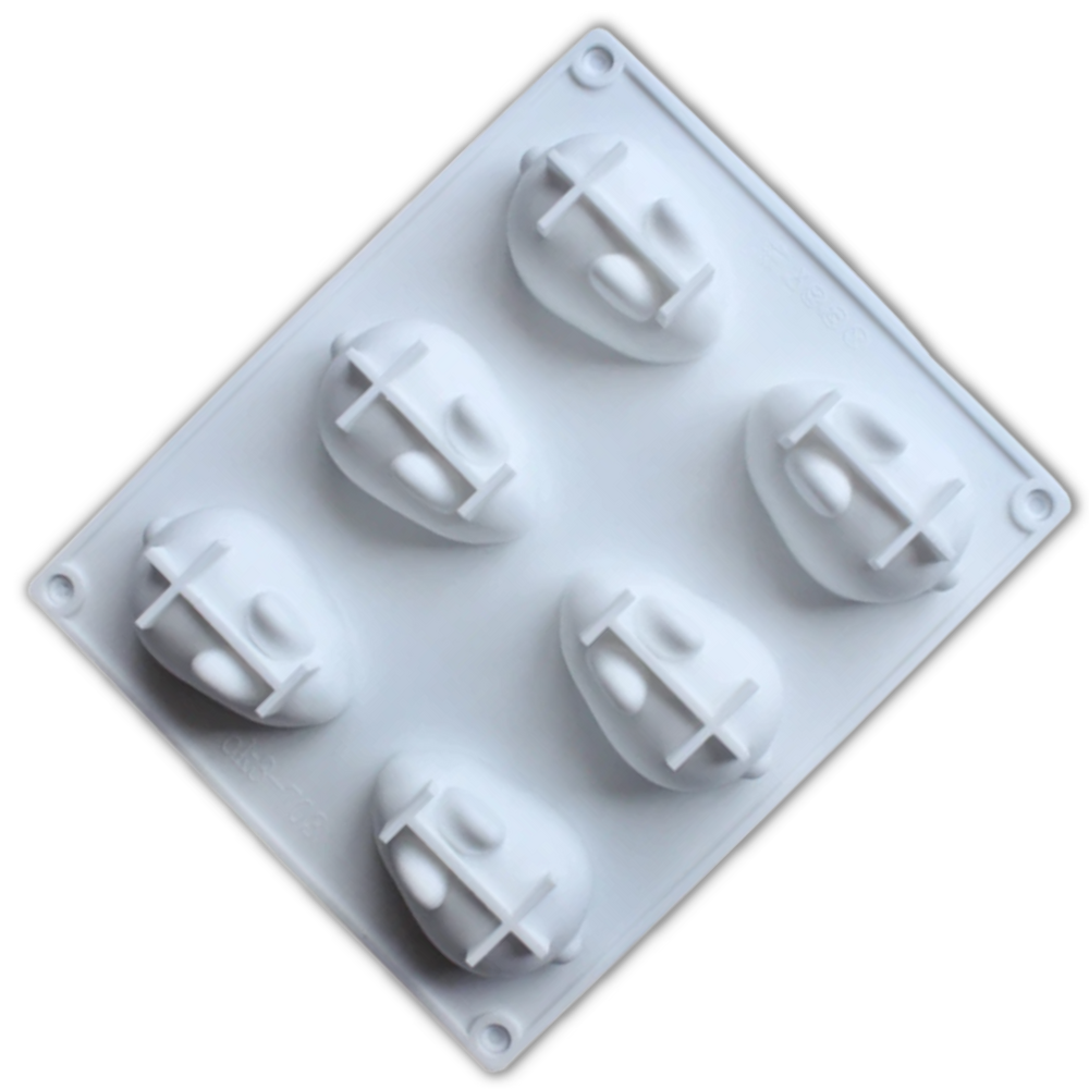 Molde de silicona para pastel mini conejito - Ozerty