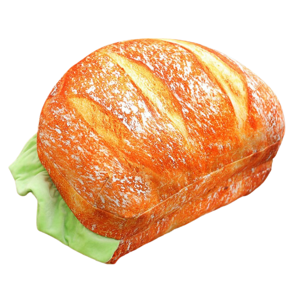Cojín de peluche para hamburguesas - Ozerty