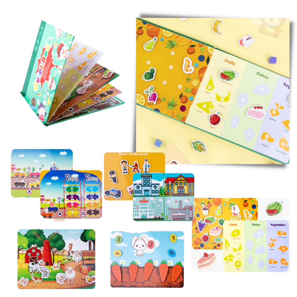 Libro infantil educativo Montessori - Ozerty