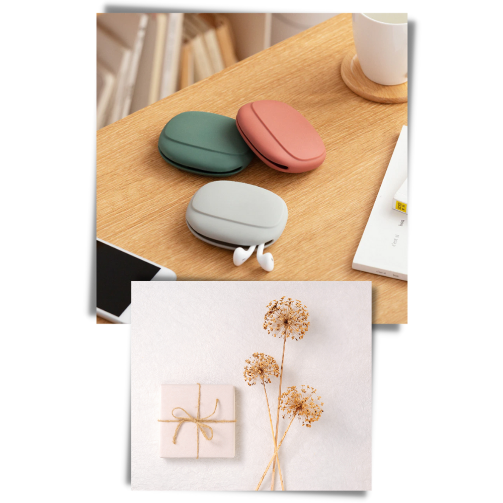 Bolsa de almacenamiento de cables de datos portátil - Ozerty