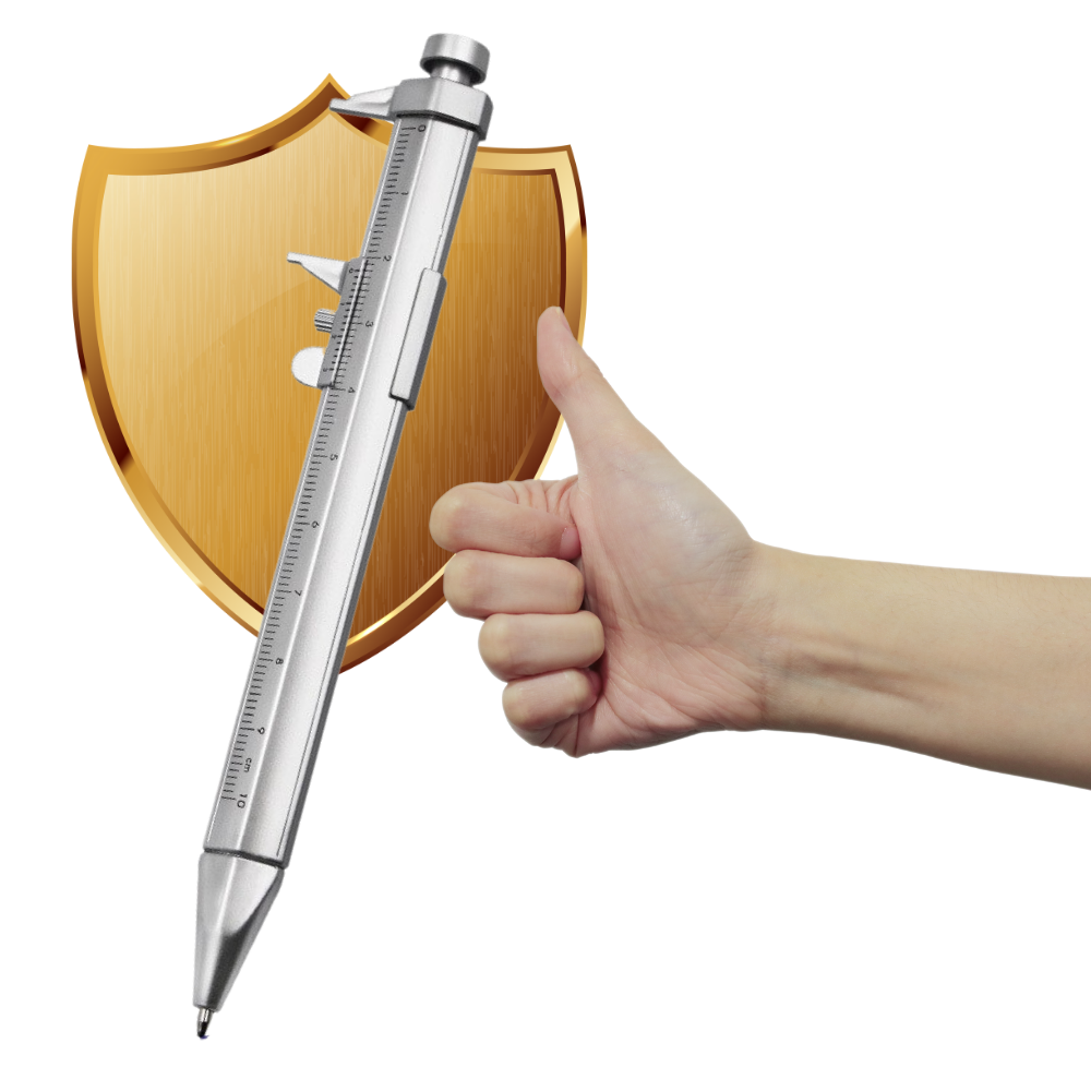 Bolígrafo multifuncional Verner Caliper - Ozerty