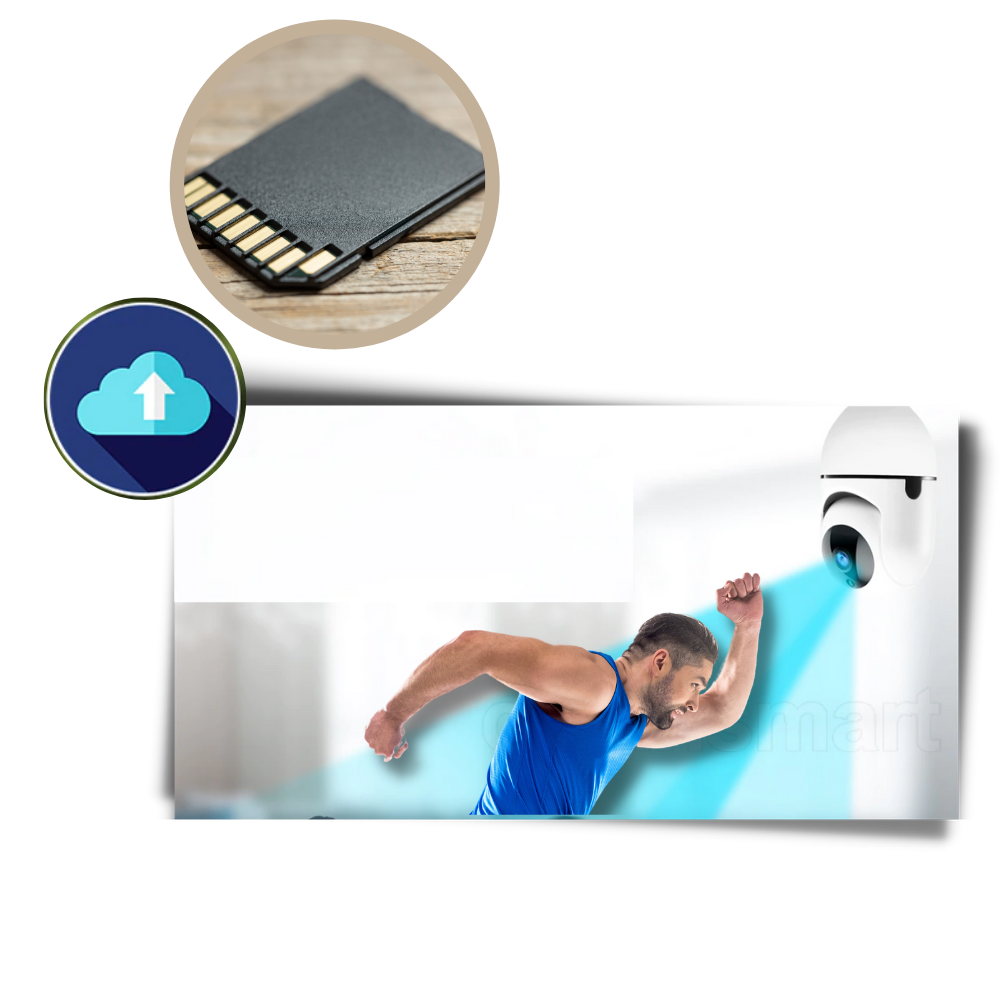 Bombilla con cámara inteligente - Ozerty