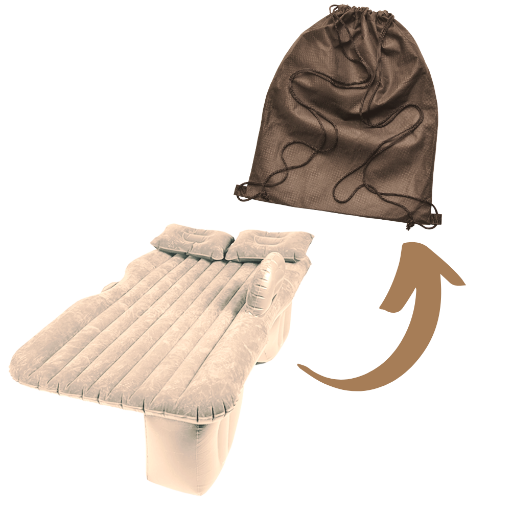 Cama hinchable para el asiento trasero del coche - Ozerty