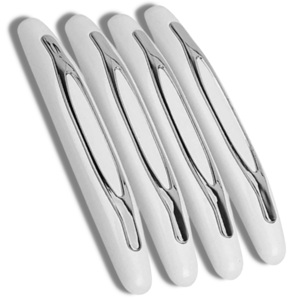 Paquete de 4 tiras de protección para puertas de coche - Ozerty