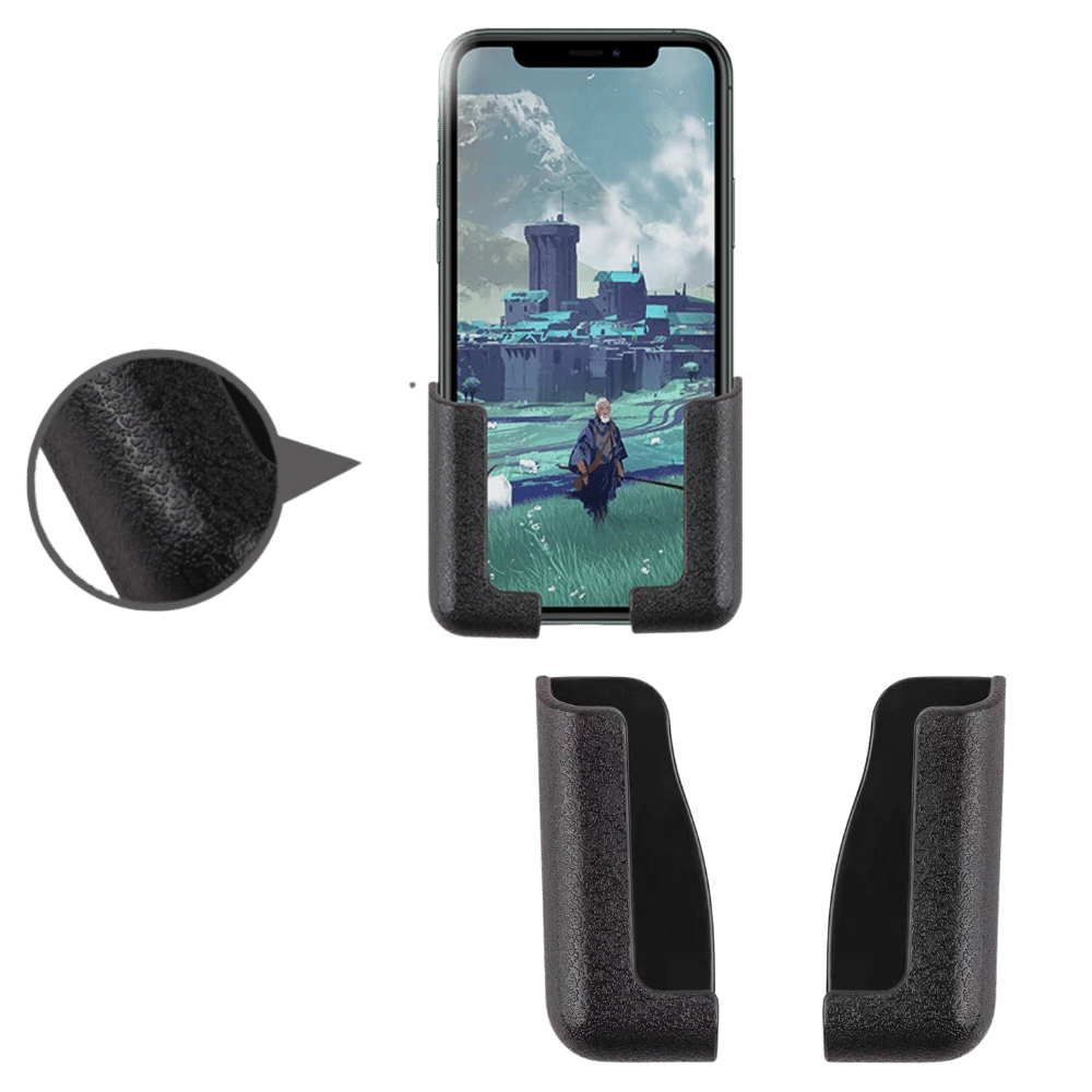 Soporte de teléfono adhesivo de dos piezas para coches - Ozerty