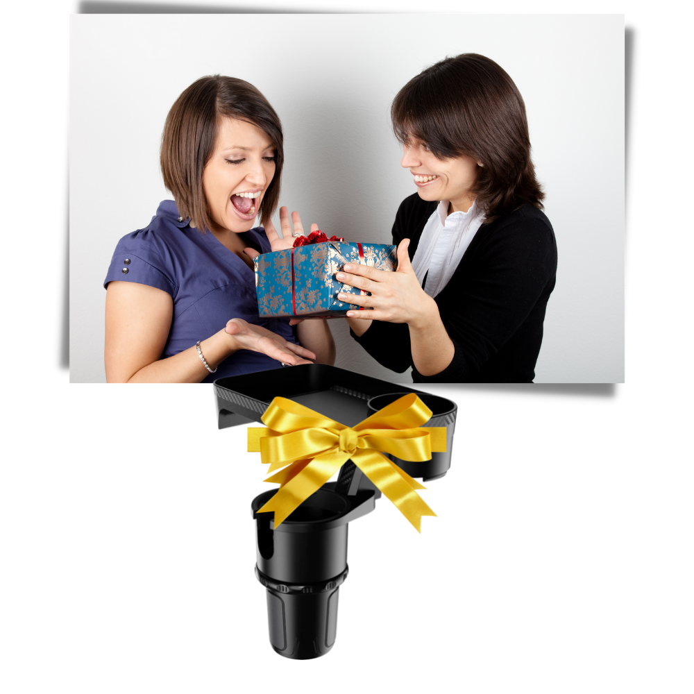 Portavasos para coche y bandeja giratoria - Ozerty