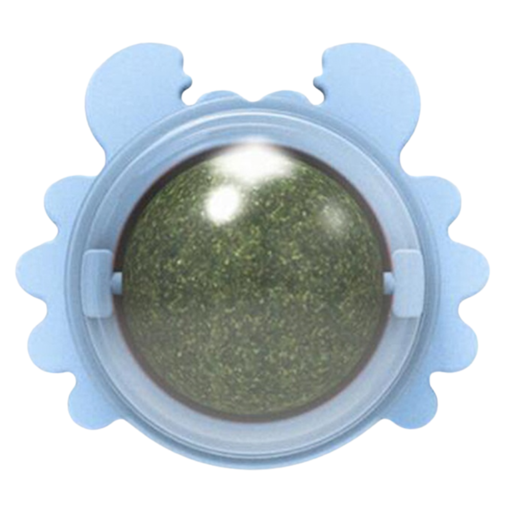 Juguete giratorio de bola de menta para gatos