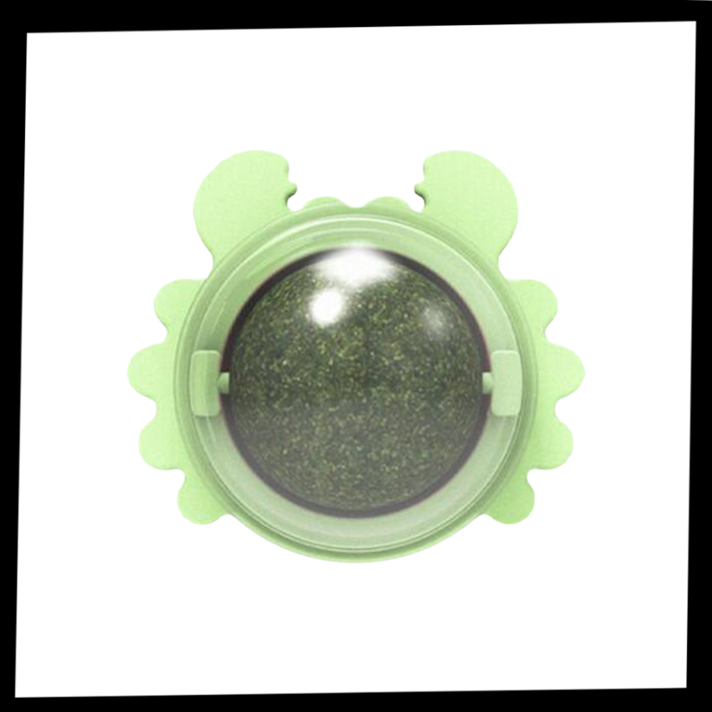 Juguete giratorio de bola de menta para gatos - Ozerty