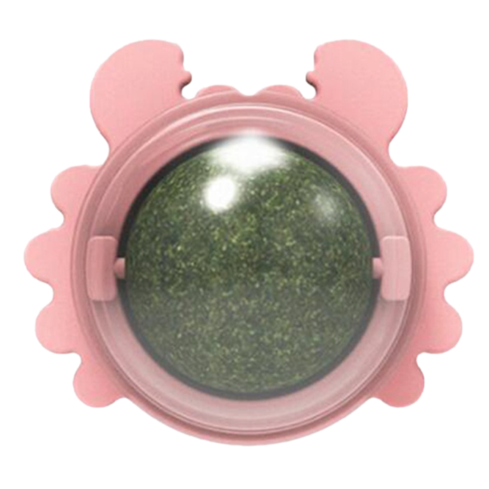 Juguete giratorio de bola de menta para gatos - Ozerty