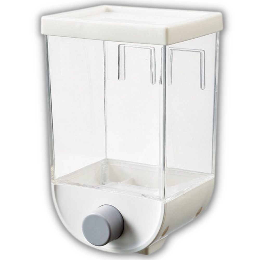Dispensador de cereales adhesivo de pared - Ozerty