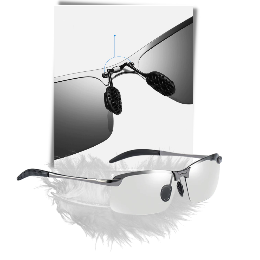 Gafas de sol uv fotocromáticas para hombre - Ozerty
