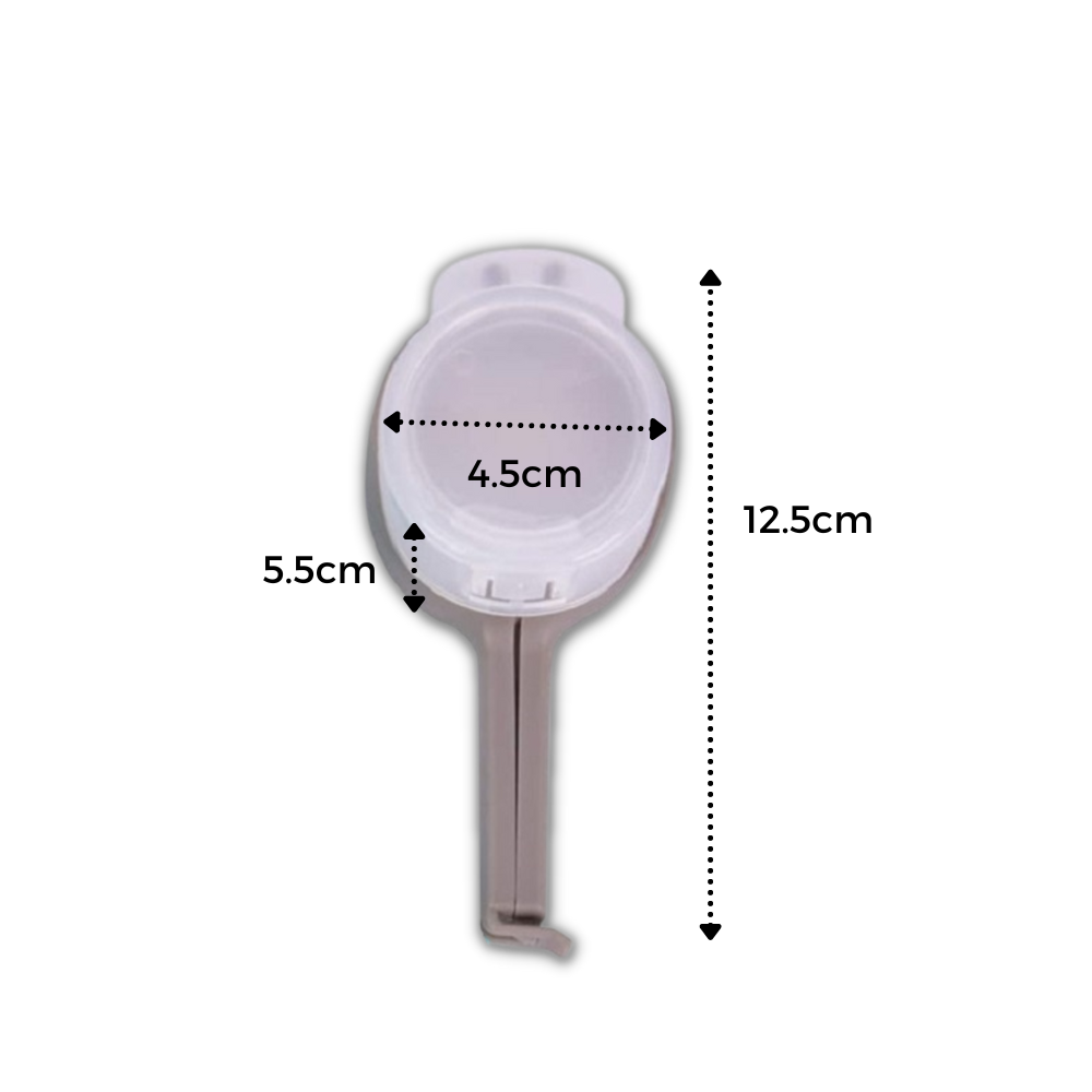 Clip para bolsas de comida con tapa (paquete de 2) - Ozerty