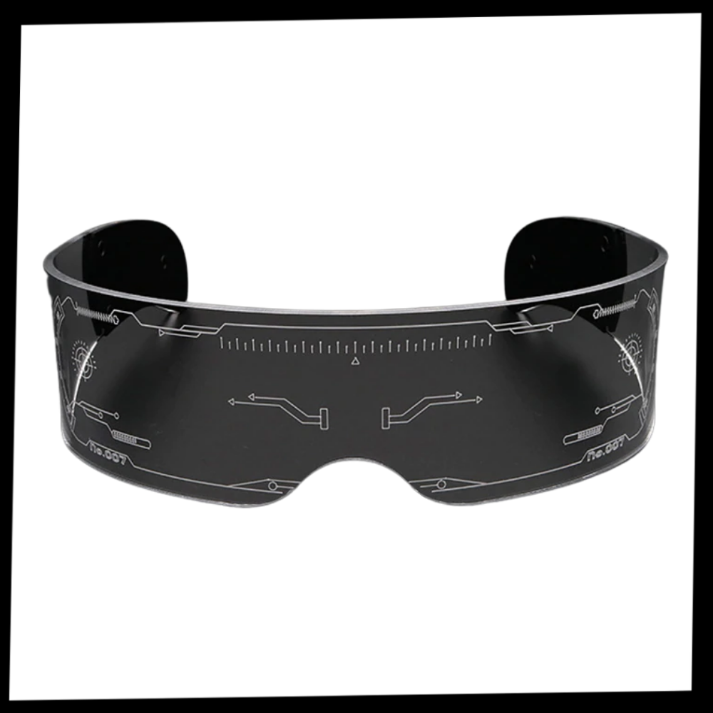 Gafas luminosas con luces LED de colores - Ozerty