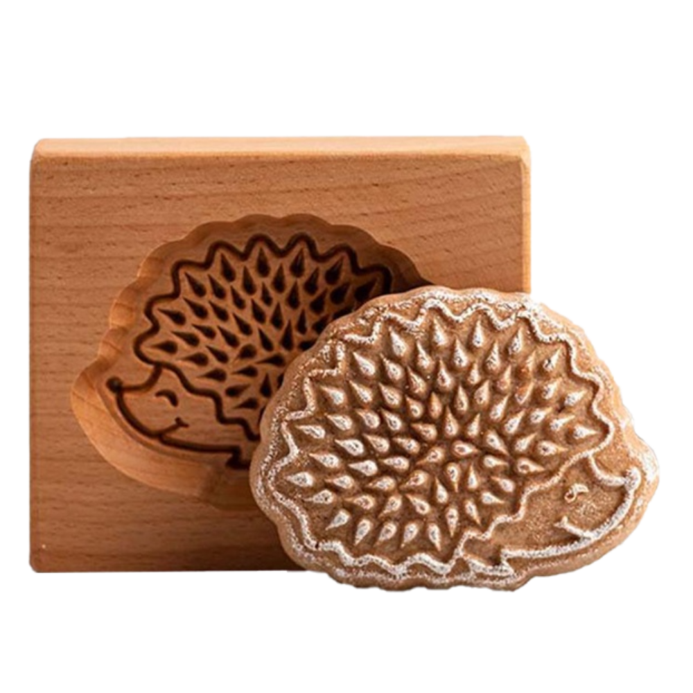Molde de madera para cortar galletas