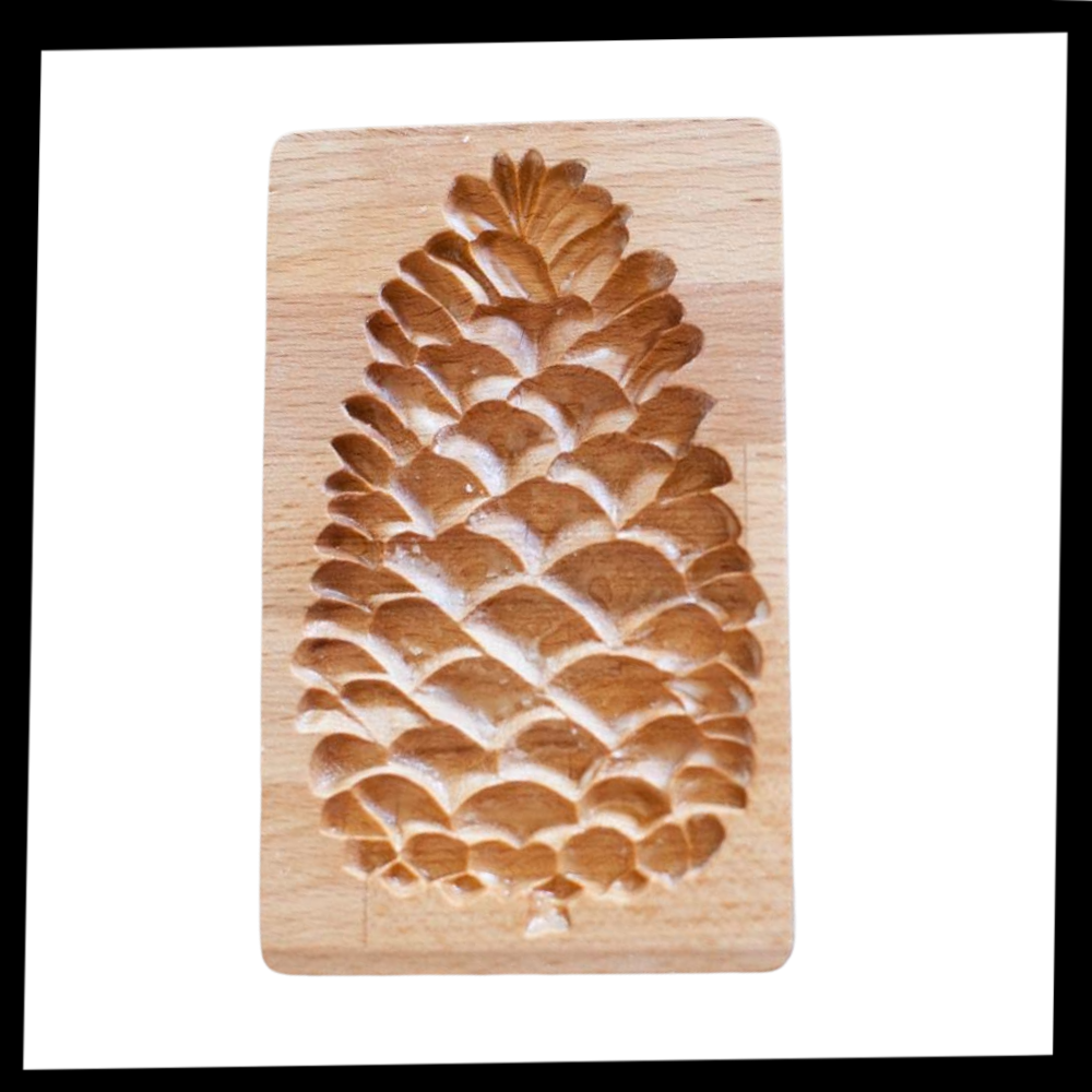 Molde de madera para cortar galletas - Ozerty