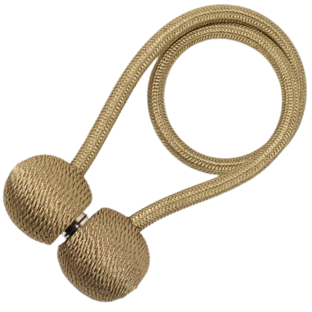 Paquete de 2 hebillas magnéticas para cortinas