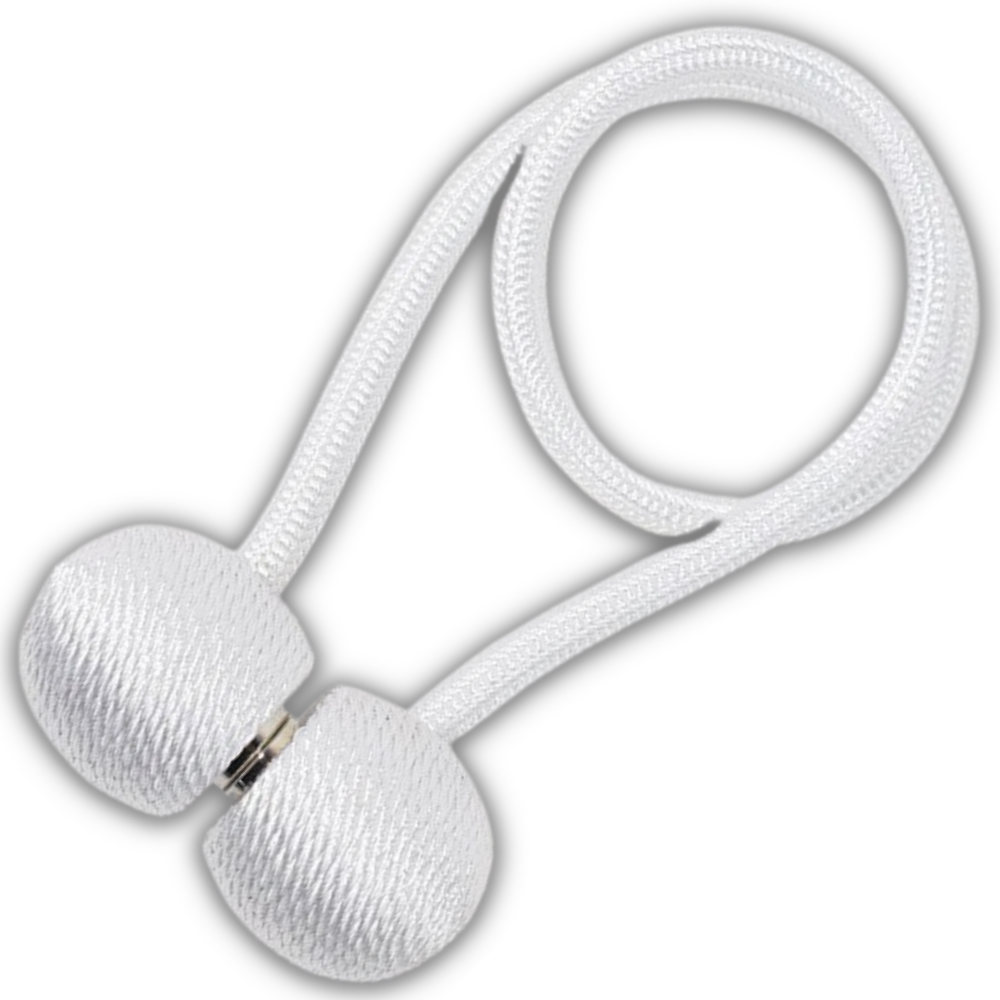 Paquete de 2 hebillas magnéticas para cortinas