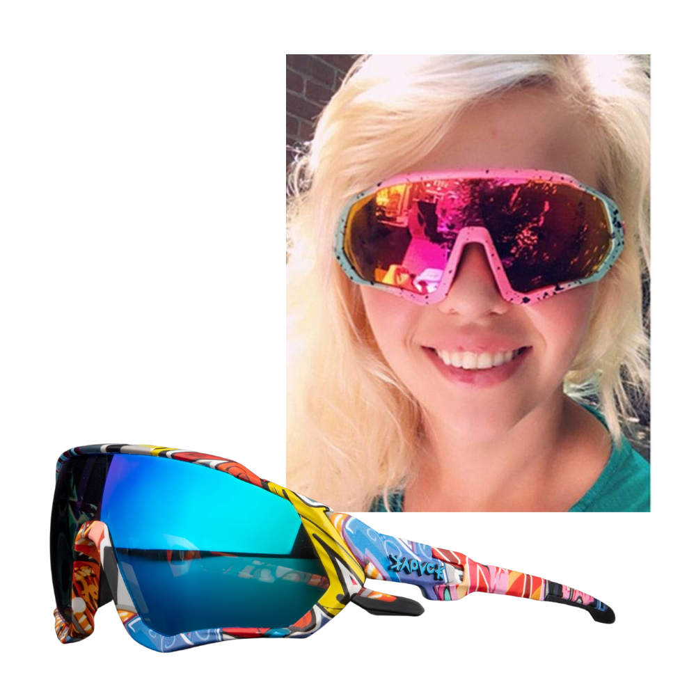 Gafas de sol polarizadas para ciclistas - Ozerty