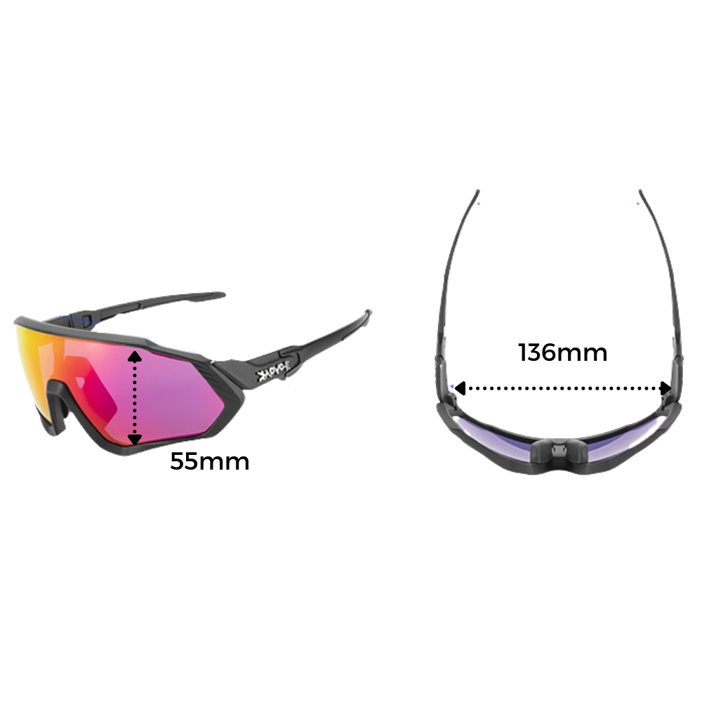 Gafas de sol polarizadas para ciclistas - Ozerty