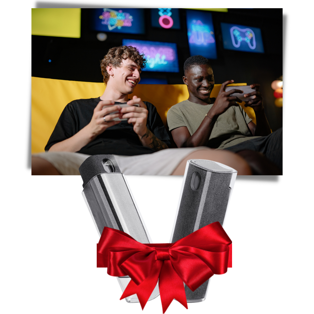 Limpiador de pantallas de teléfonos 2 en 1 - Ozerty