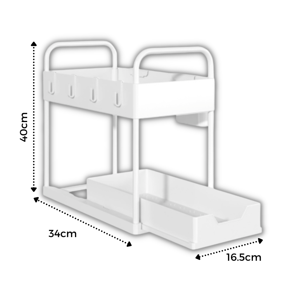 Especiero de cocina de doble cajón - Ozerty