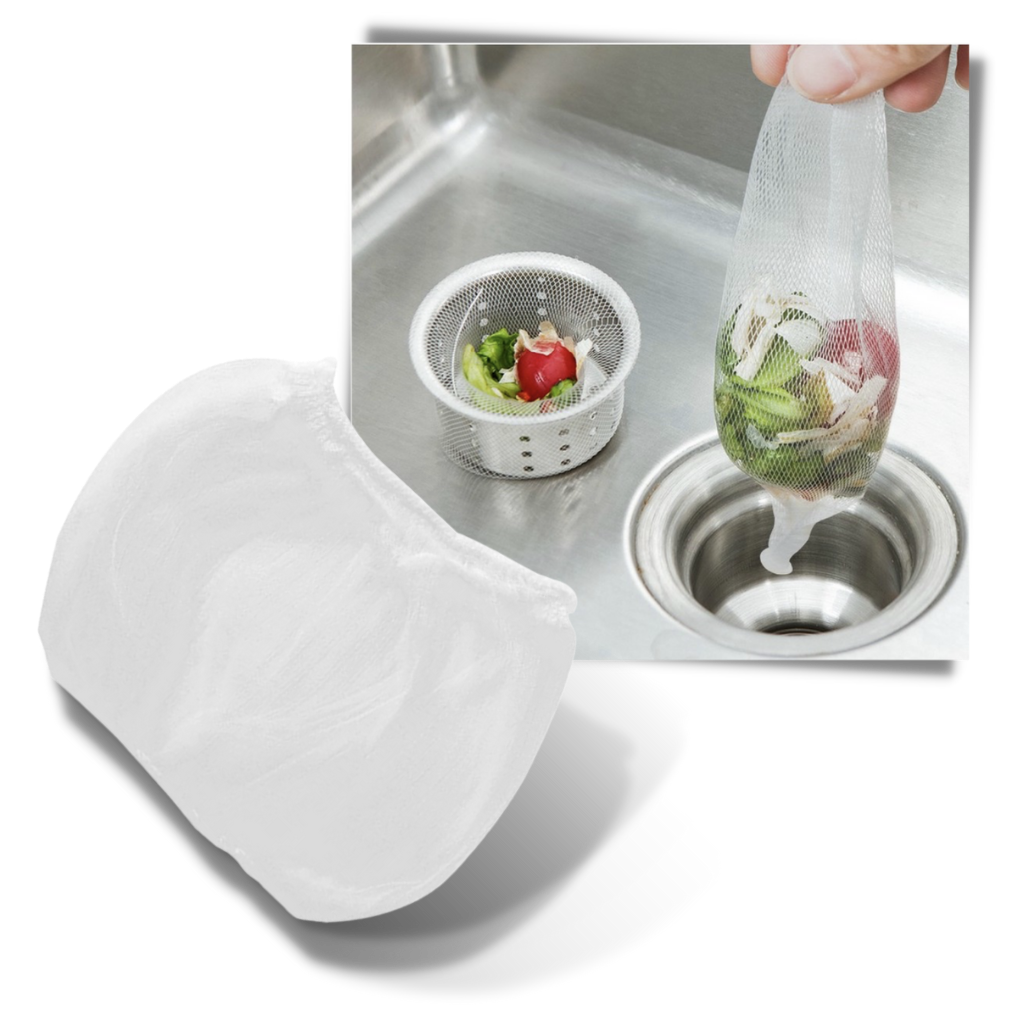 Paquete de malla filtrante para el fregadero de la cocina - Ozerty