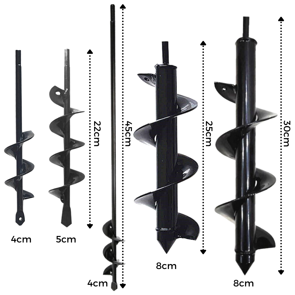 Broca espiral para jardín - Ozerty