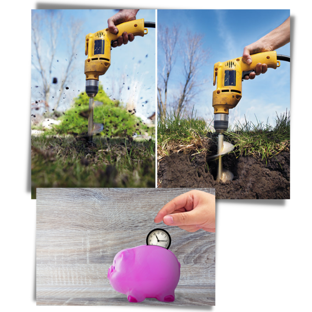 Broca espiral para jardín - Ozerty