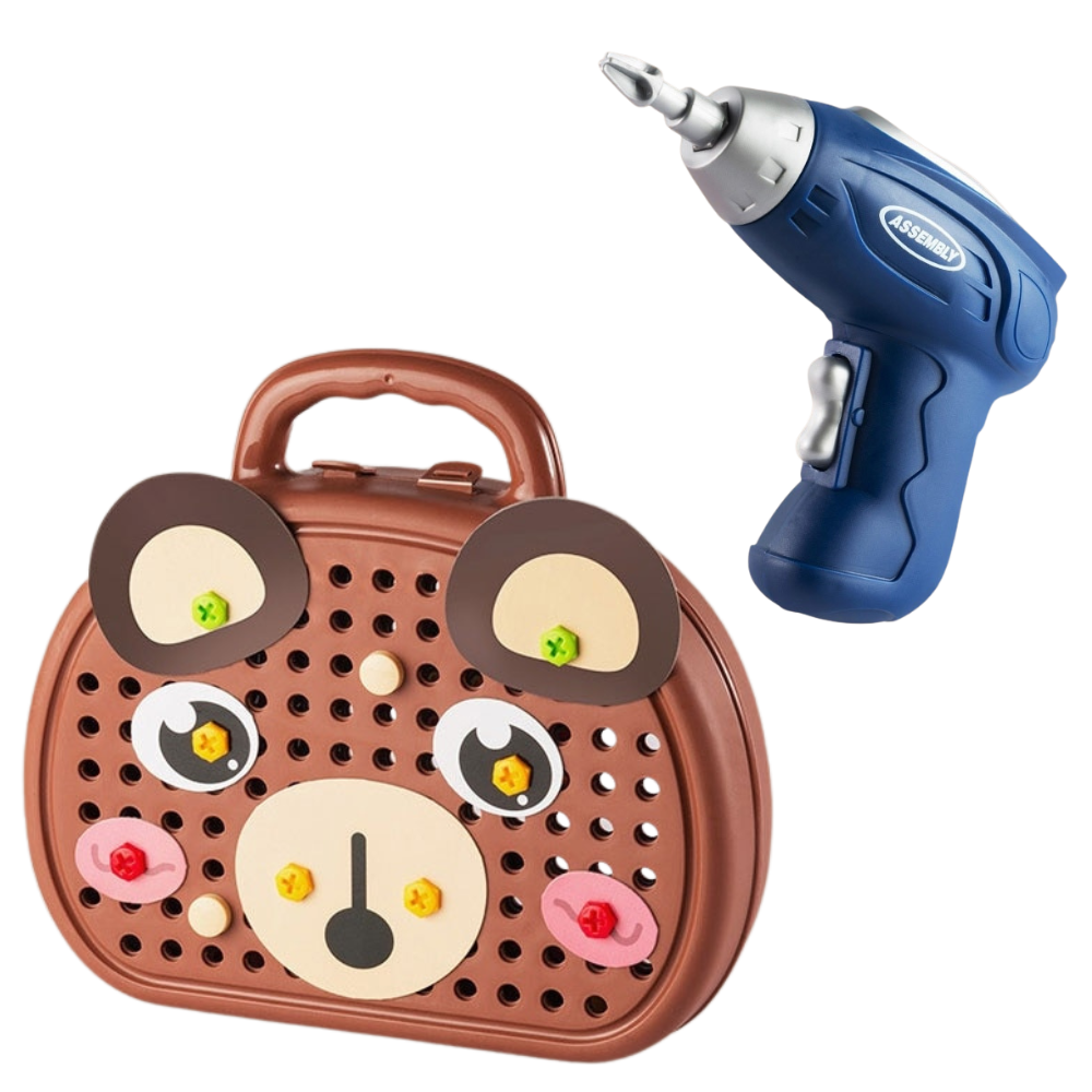 Kit educativo de juguetes y taladros de rompecabezas - Ozerty