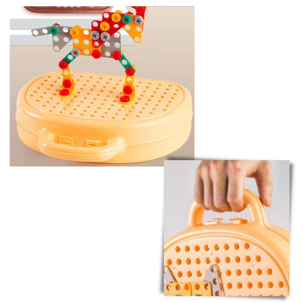 Kit educativo de juguetes y taladros de rompecabezas - Ozerty