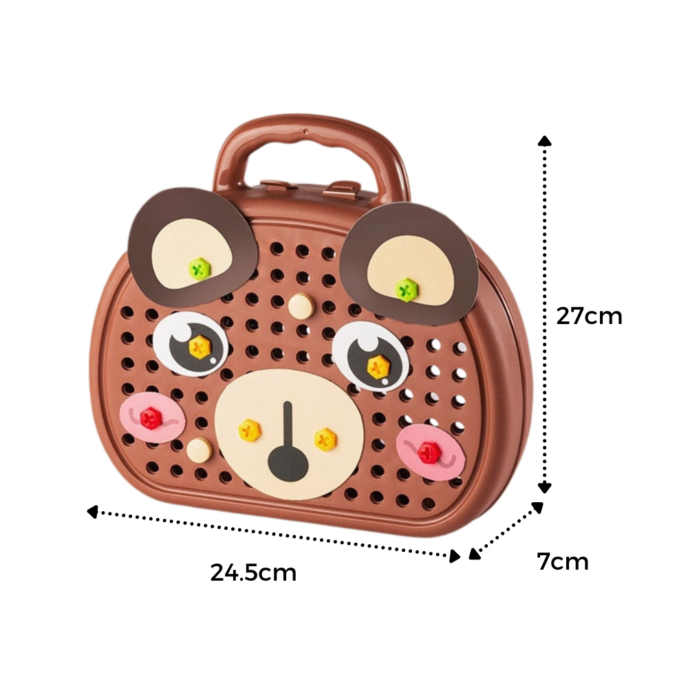 Kit educativo de juguetes y taladros de rompecabezas - Ozerty