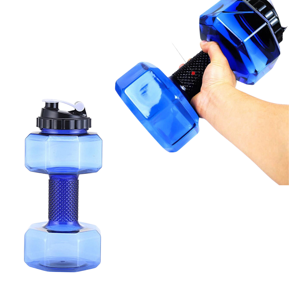 Botella de agua con mancuernas - Ozerty