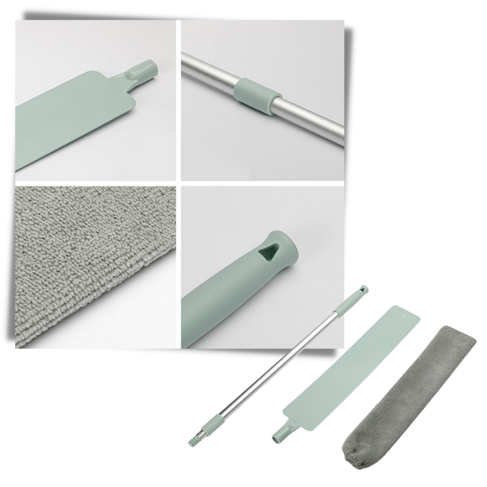 Limpiador de polvo de microfibra telescópico - Ozerty