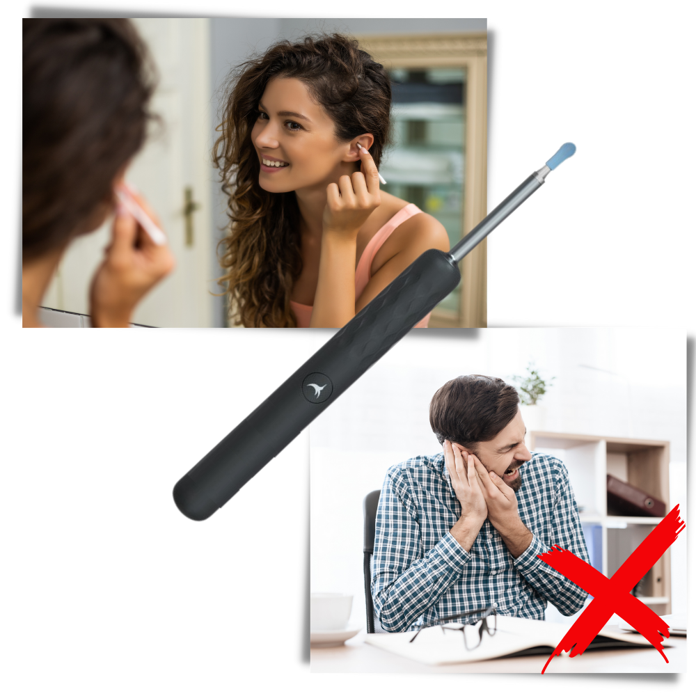 Palillo limpiador de oídos inteligente - Ozerty