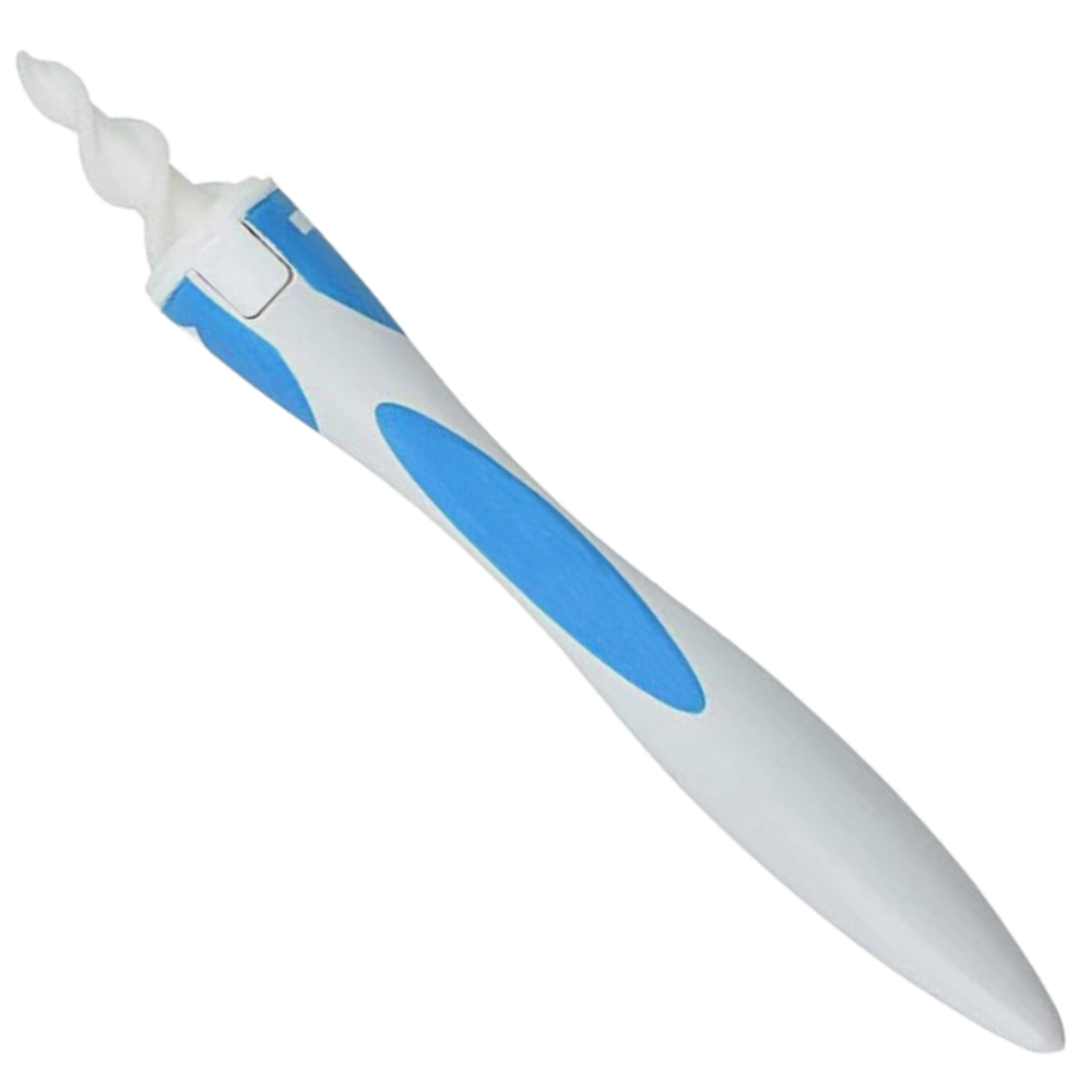 Limpiador de orejas en espiral de silicona - Ozerty