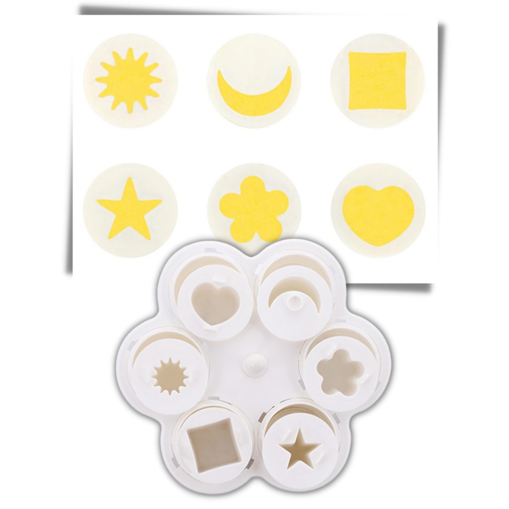 Paquete de 6 cocedores de huevos con forma de fantasía - Ozerty