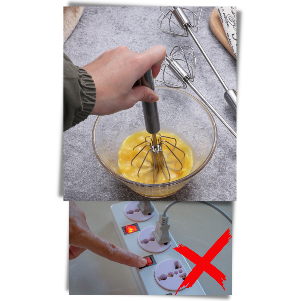 Batidora de huevos semiautomática - Ozerty