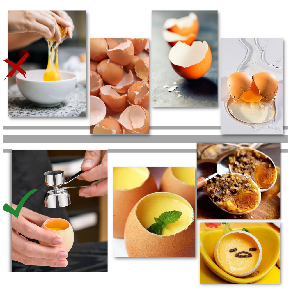 Abridor de cáscaras de huevo - Ozerty