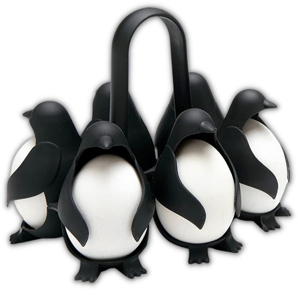 Portahuevos y cocedor de silicona - Ozerty