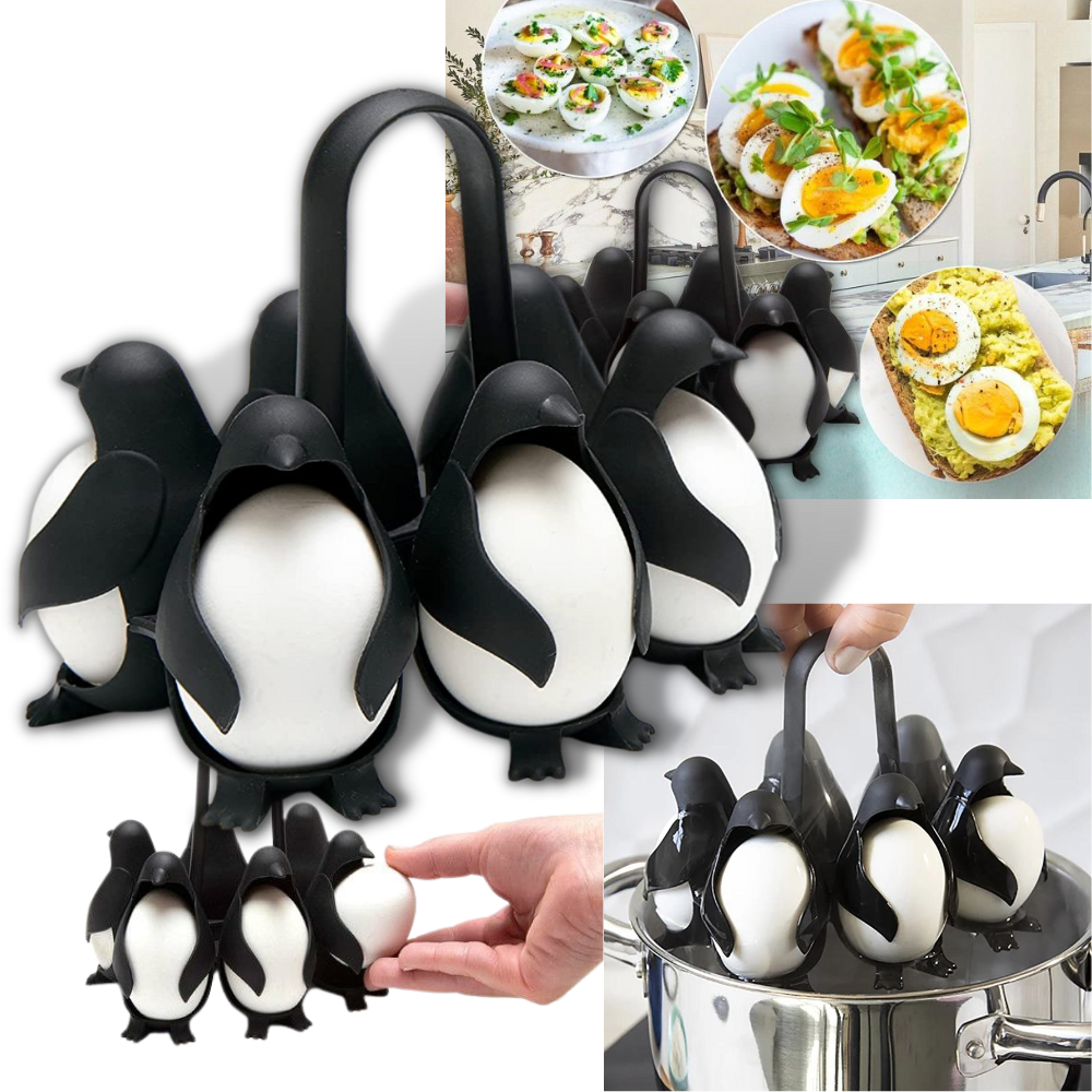 Portahuevos y cocedor de silicona - Ozerty