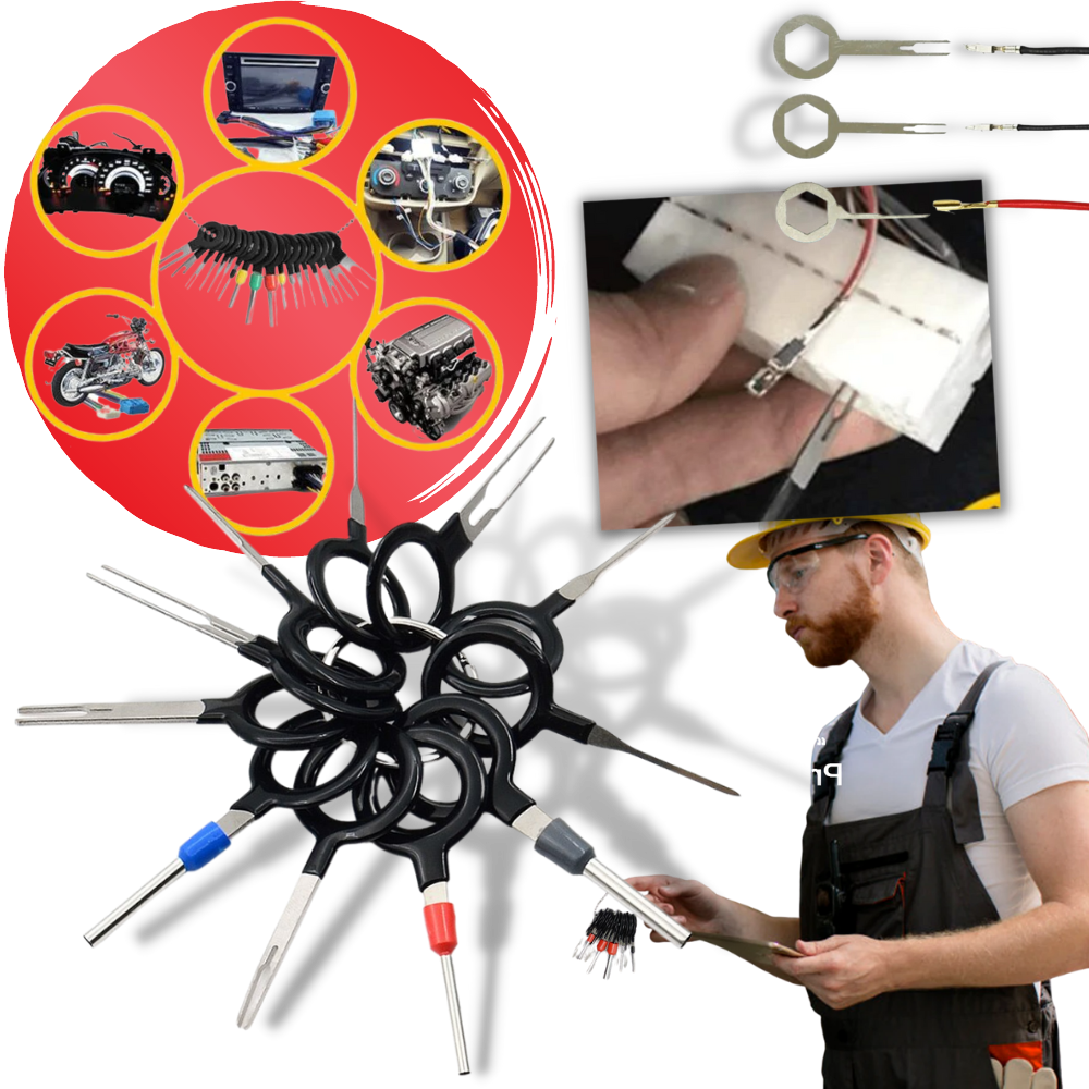 Kit de expulsión de conectores de cables - Ozerty