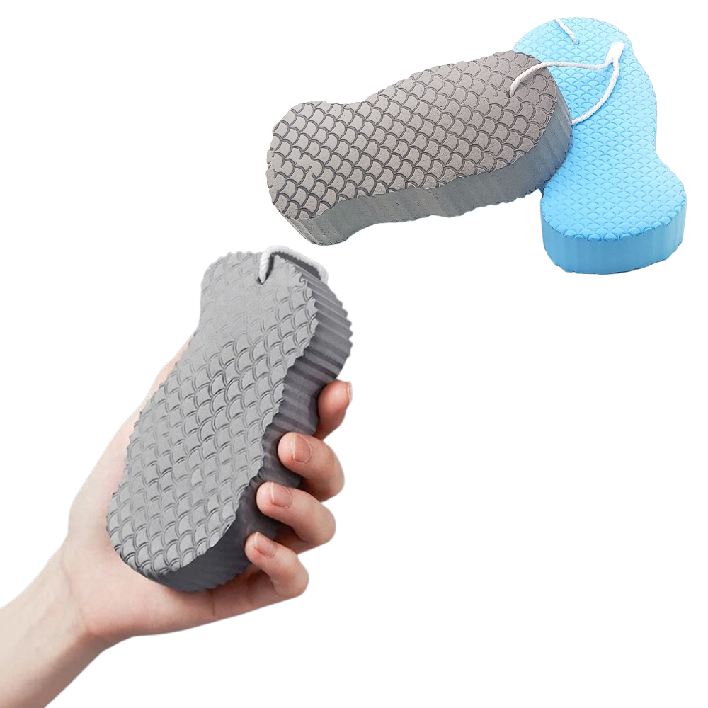 Esponja corporal exfoliante suave - Ozerty