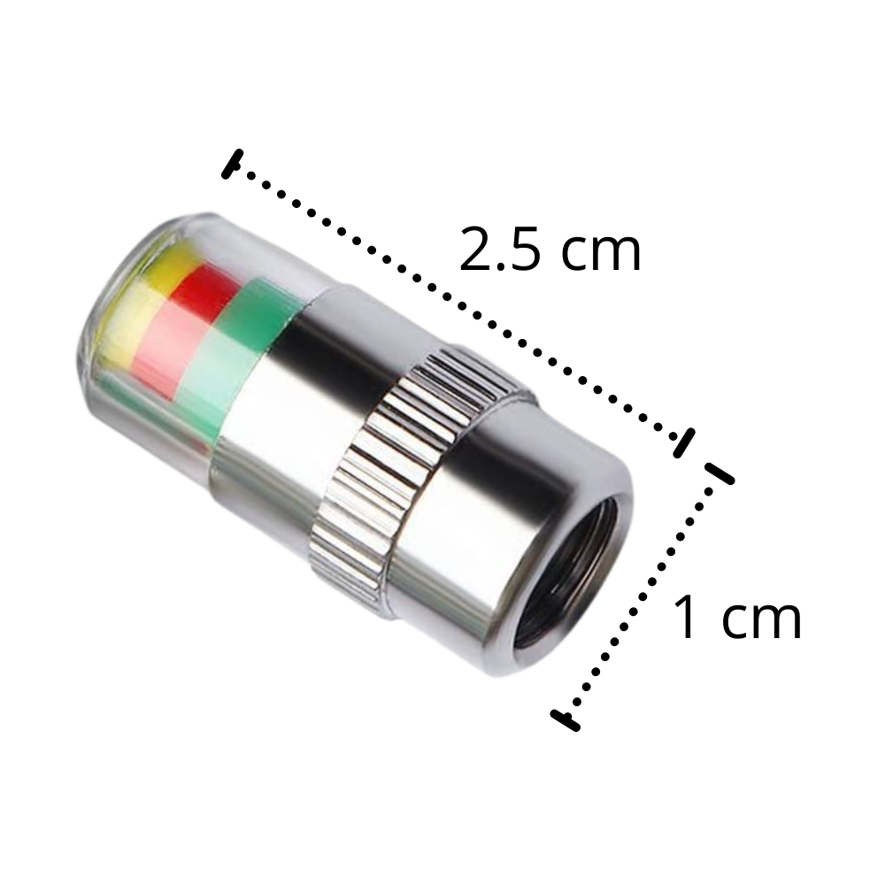 Paquete de 4 sensores de presión de los neumáticos del coche - Ozerty