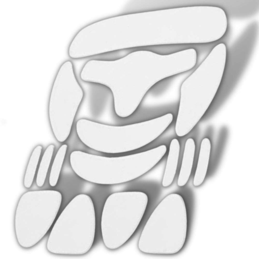 16 Parches faciales de silicona antiarrugas - Ozerty