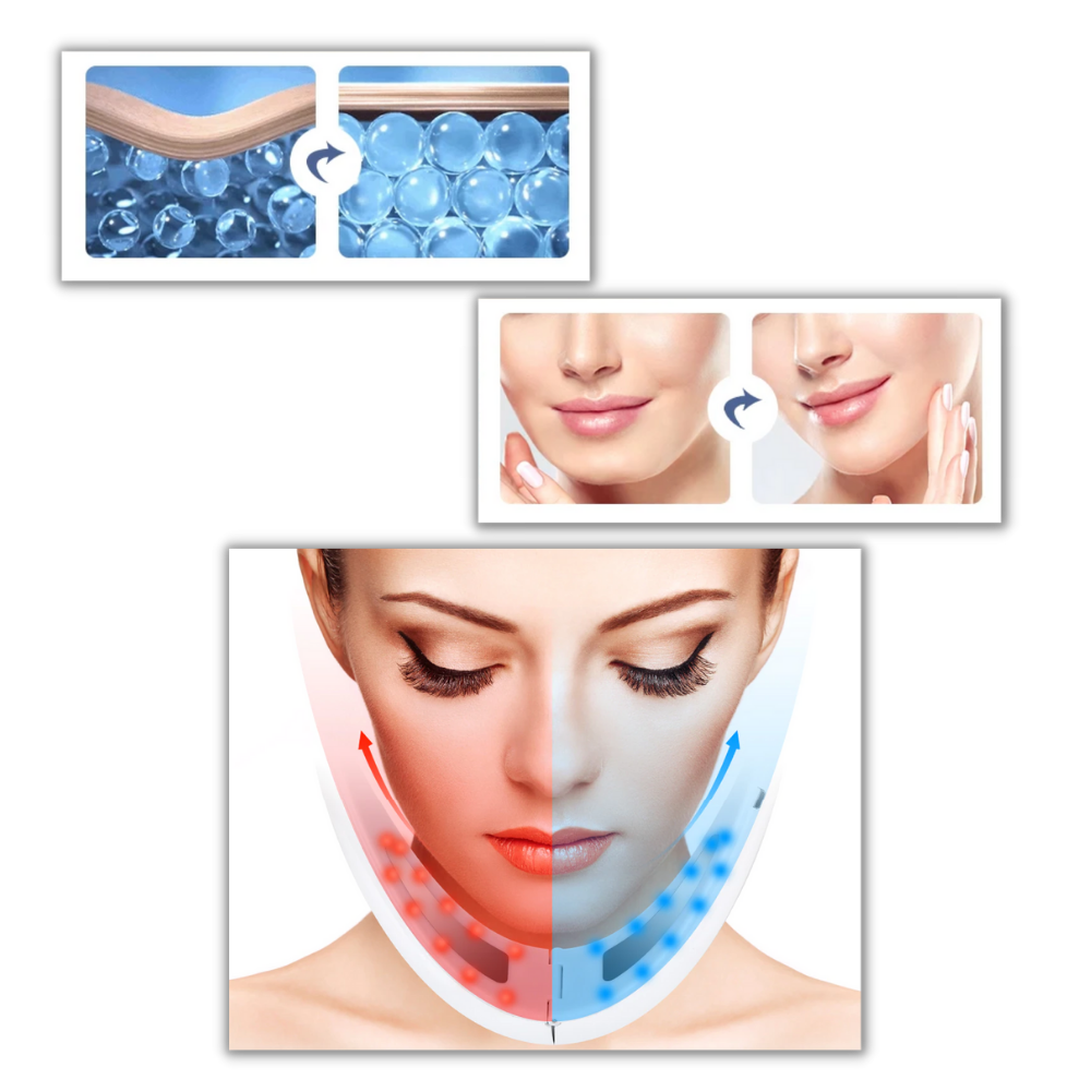 Masajeador facial en forma de V - Ozerty