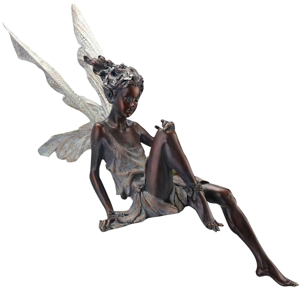 Estatua de hada de jardín de adorno - Ozerty