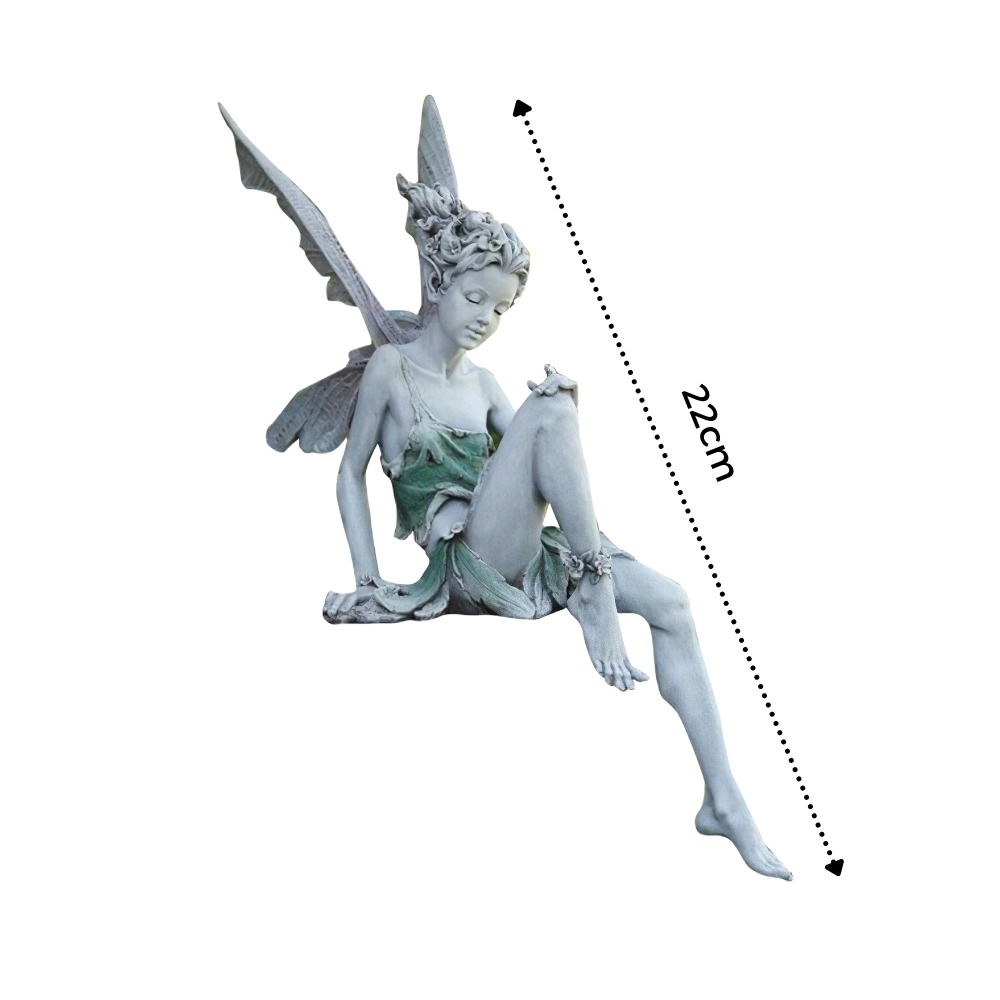 Estatua de hada de jardín de adorno - Ozerty