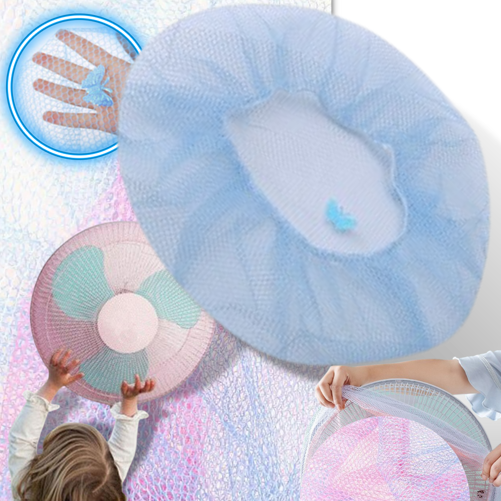 Paquete de 2 filtros de cubierta de ventilador eléctrico - Ozerty